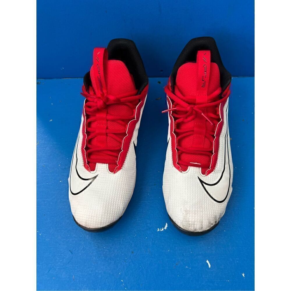 Nike Men's Vapor Edge Shark 2 University Red Football Cleats DH5088-616 Size 10